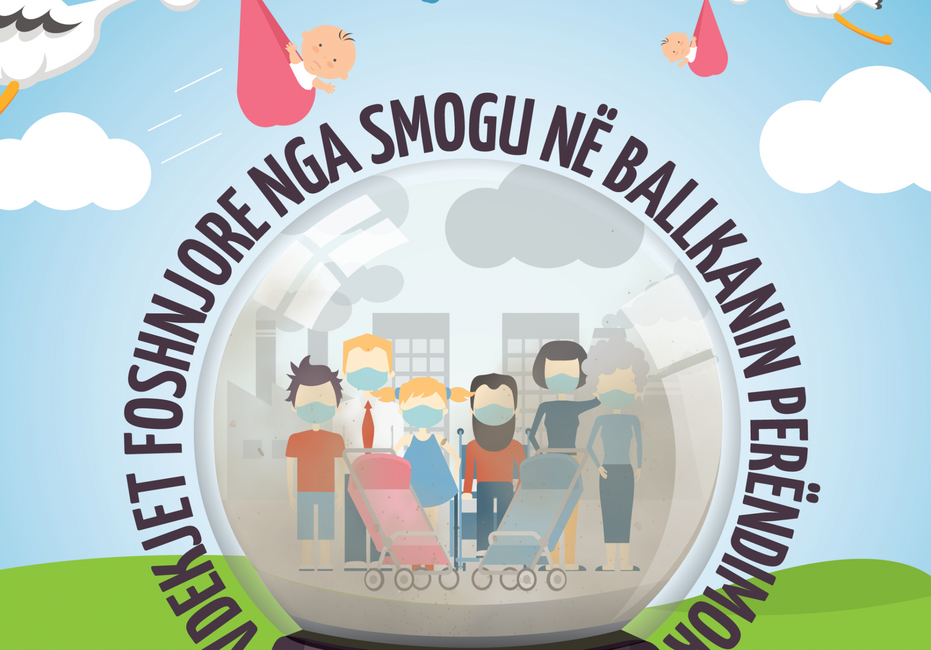 Më shumë ndotje ajri, më pak fëmijë në ballkanin perëndimor